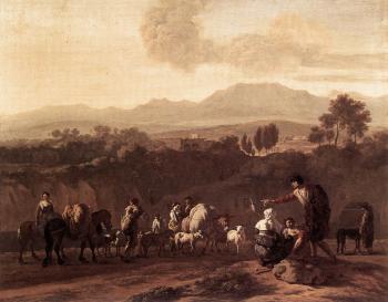 卡雷爾 迪雅爾丹 Landscape in the Roman Campagna 卡雷爾 迪雅爾丹 Landscape in the Roman Campagna